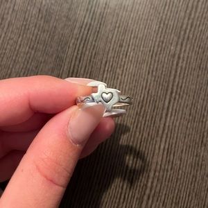 James Avery Texas Together We Stand Strong- Retired Design Ring